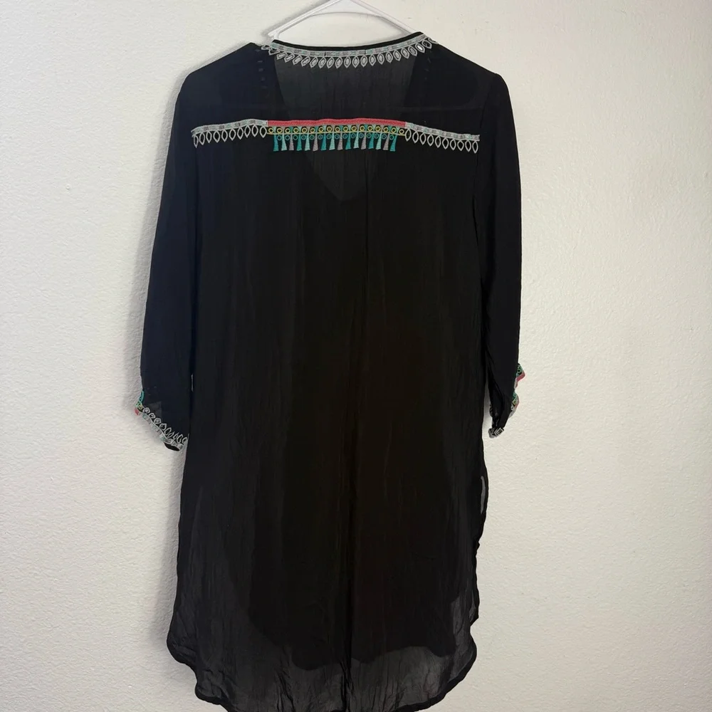 Johnny Was | Zivelly Tunic in Black Medium - Picture 3 of 8